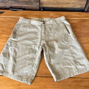 PRANA Organic Cotton Cargo Shorts Size XL